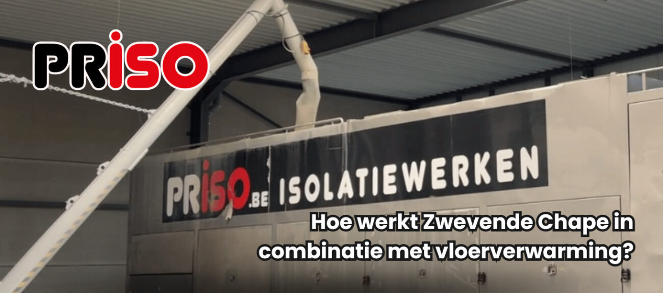 Hoe werkt Zwevende Chape in combinatie met vloerverwarming